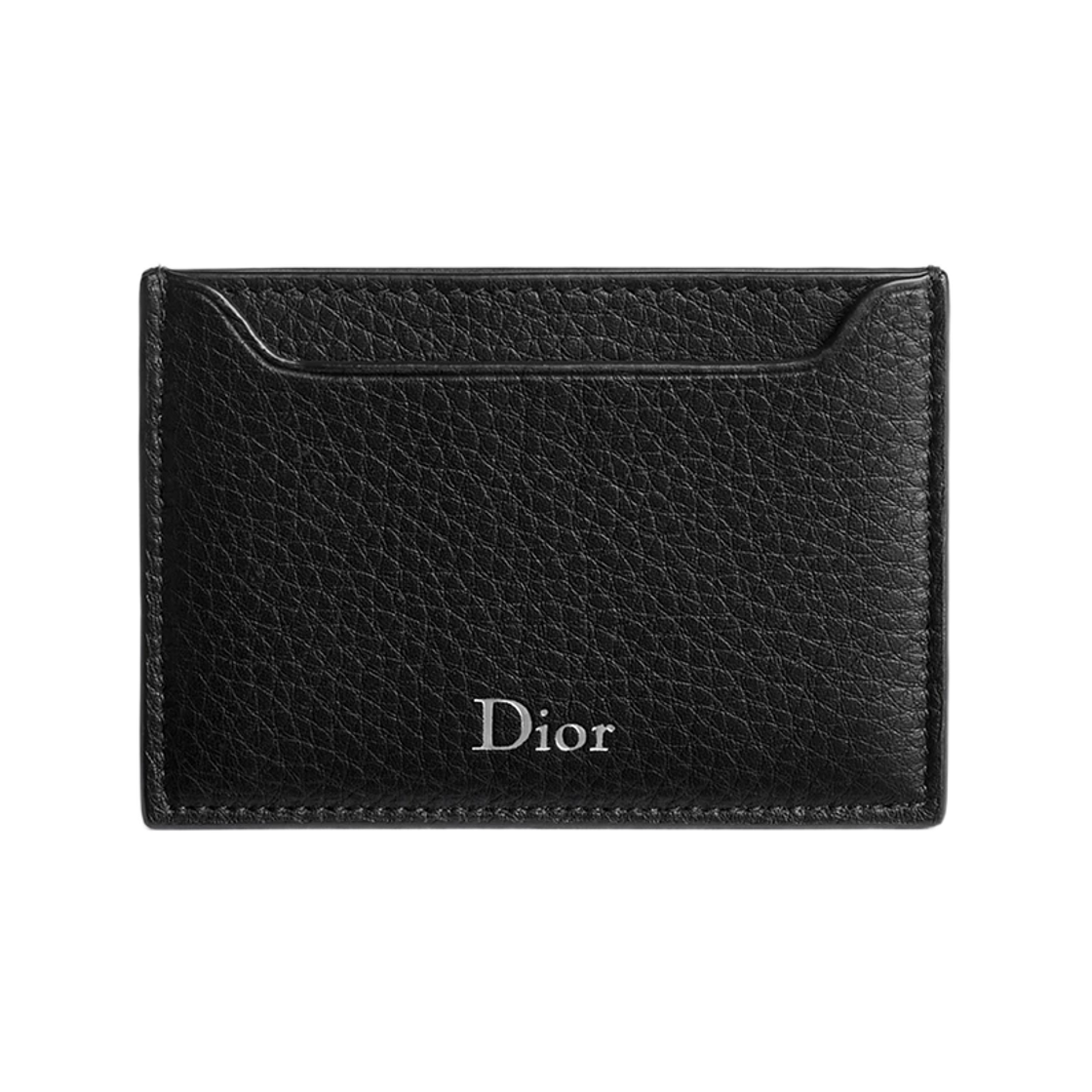 2LLCH205MAR-H00N Dior Arch Card Holder Grained Calfskin Black