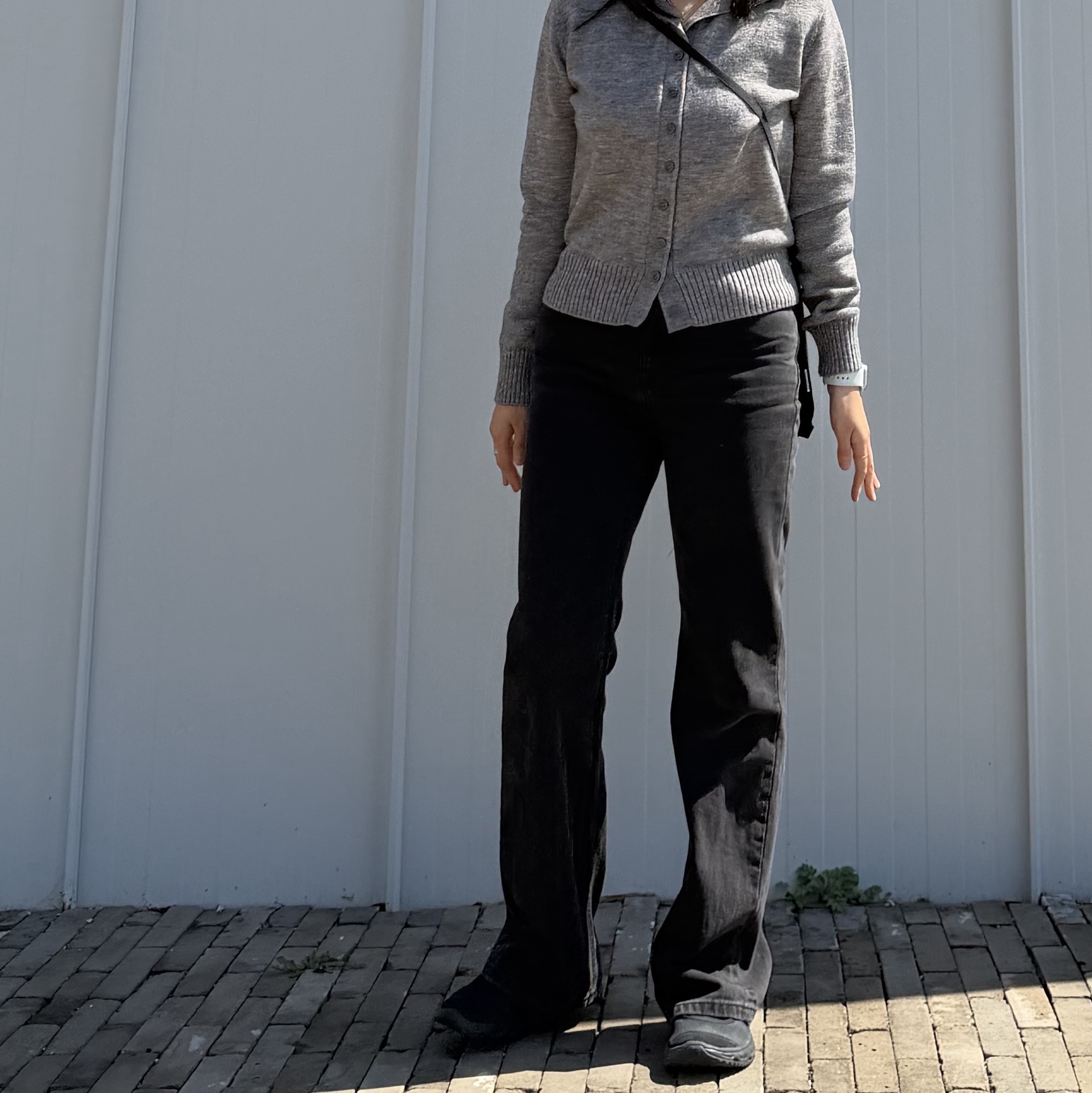 Salomon x Sandy Liang RX Marie Jeanne Black 착용 스타일