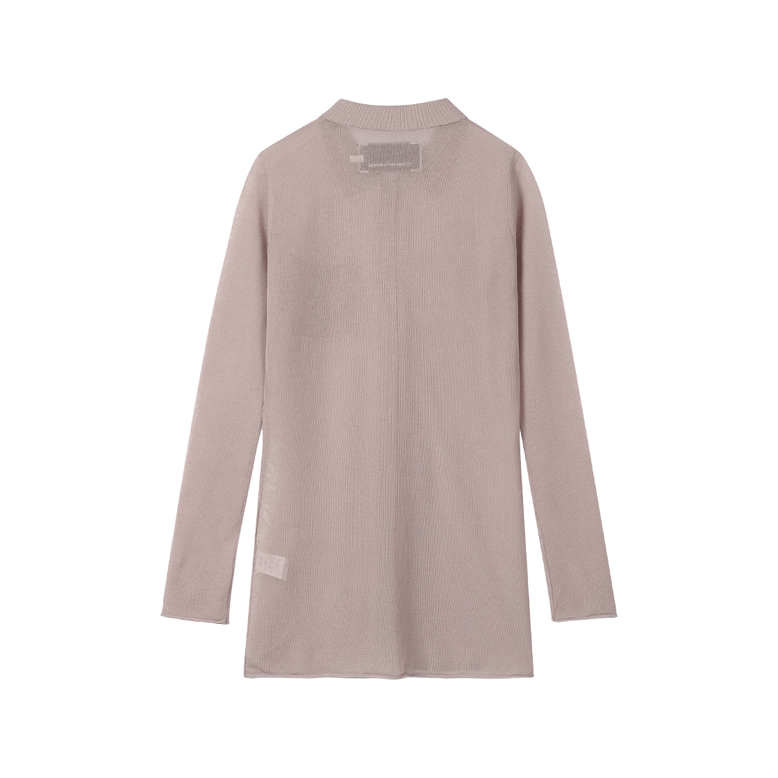 더바이닐하우스 시어 카라 가디건 핑크(Thevinylhouse Sheer Collar Cardigan Pink) - 4