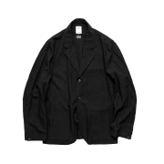 Polyteru 3 Button Blazer Jacket Black