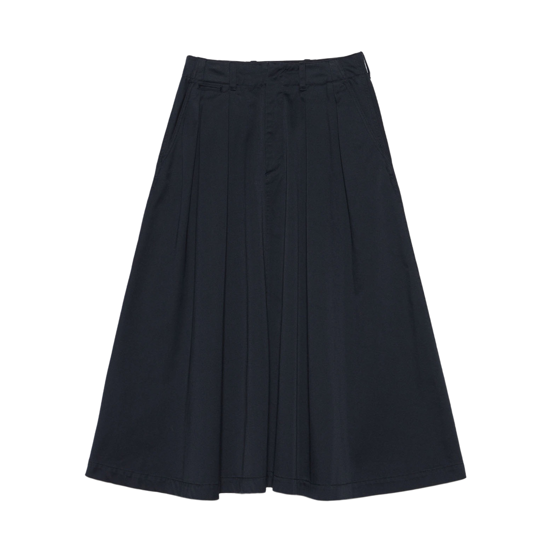 (W) 나나미카 치노 스커트 네이비((W) Nanamica Chino Skirt Navy)
