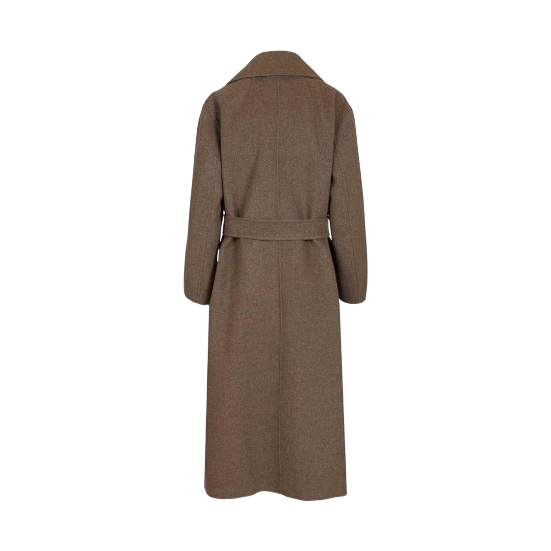 (W) S 막스마라 루나 버진울 코트 브라운((W) S Max Mara Luna Virgin Wool Coat Brown) - 2