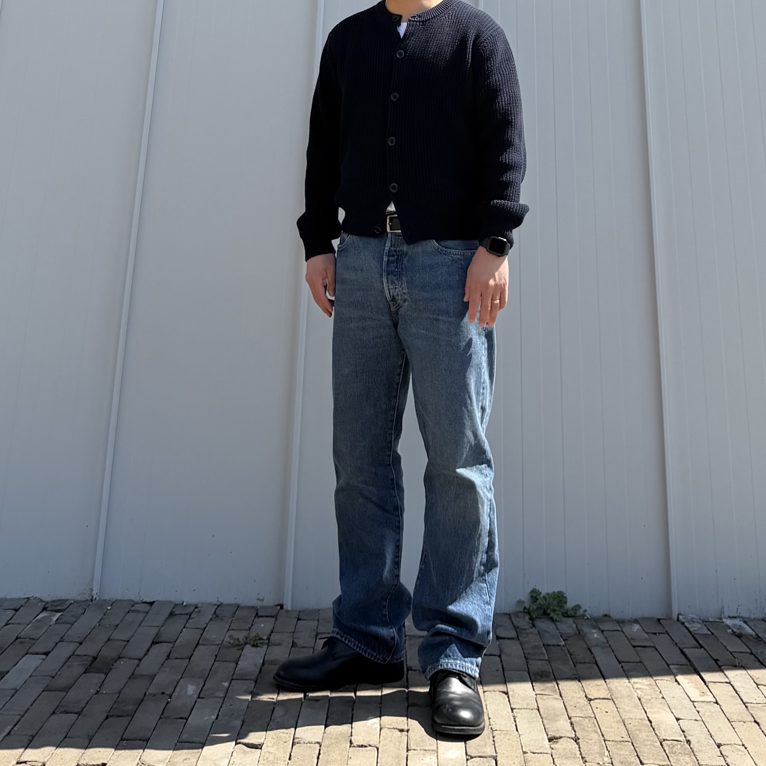 Kinchi Shower - 808 (a) Black 착용 스타일