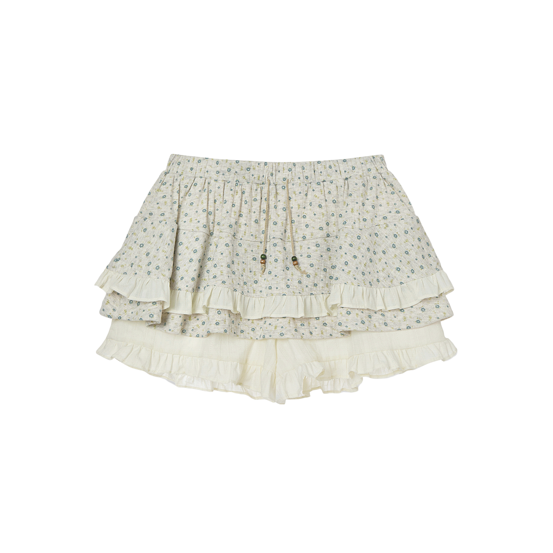 에이이에이이 스커트 미니 쇼츠 오트밀(AEAE Skirt Mini Shorts Oatmeal)