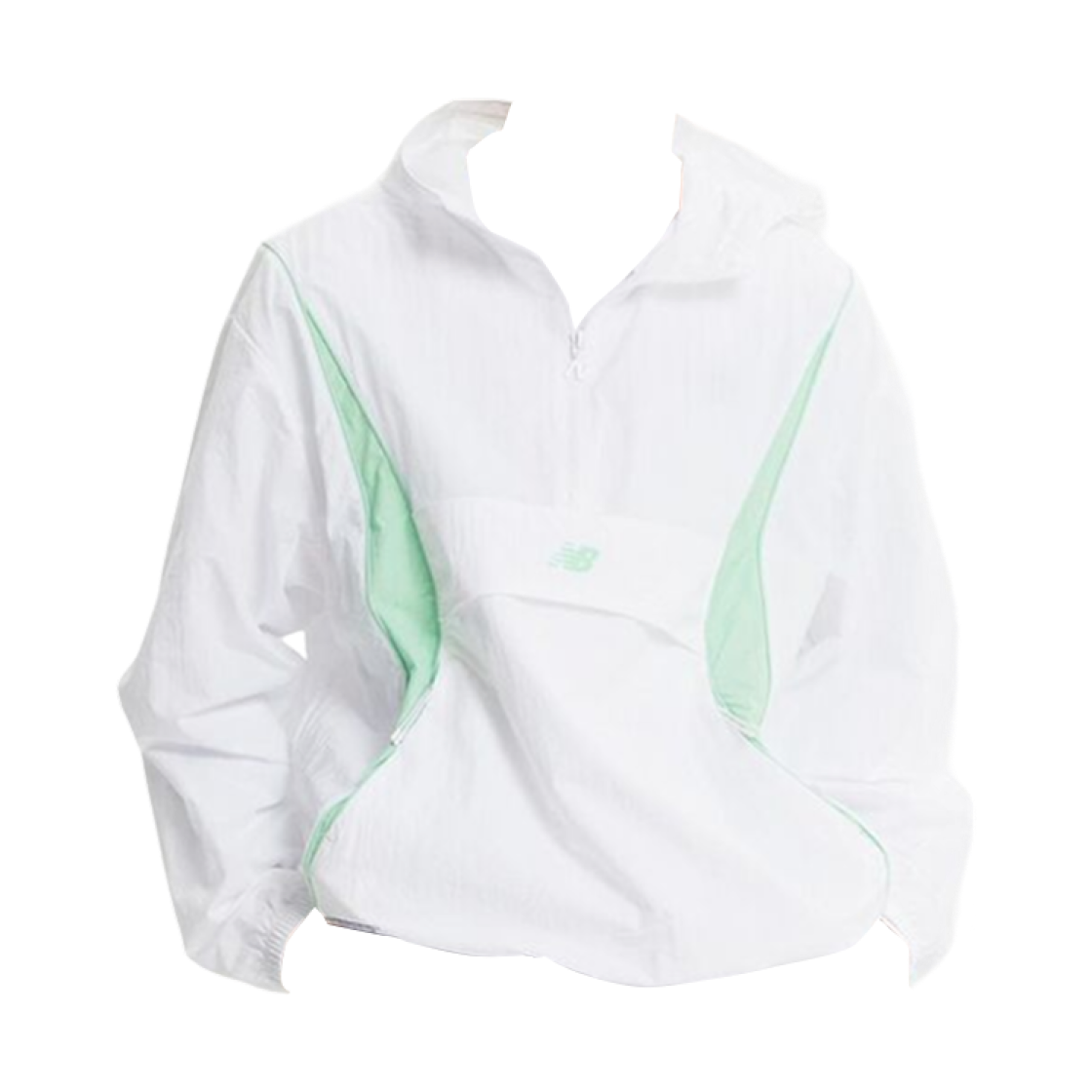 뉴발란스 러너스 라이트웨이트 아노락 화이트(New Balance Runners Lightweight Anorak White) - 1