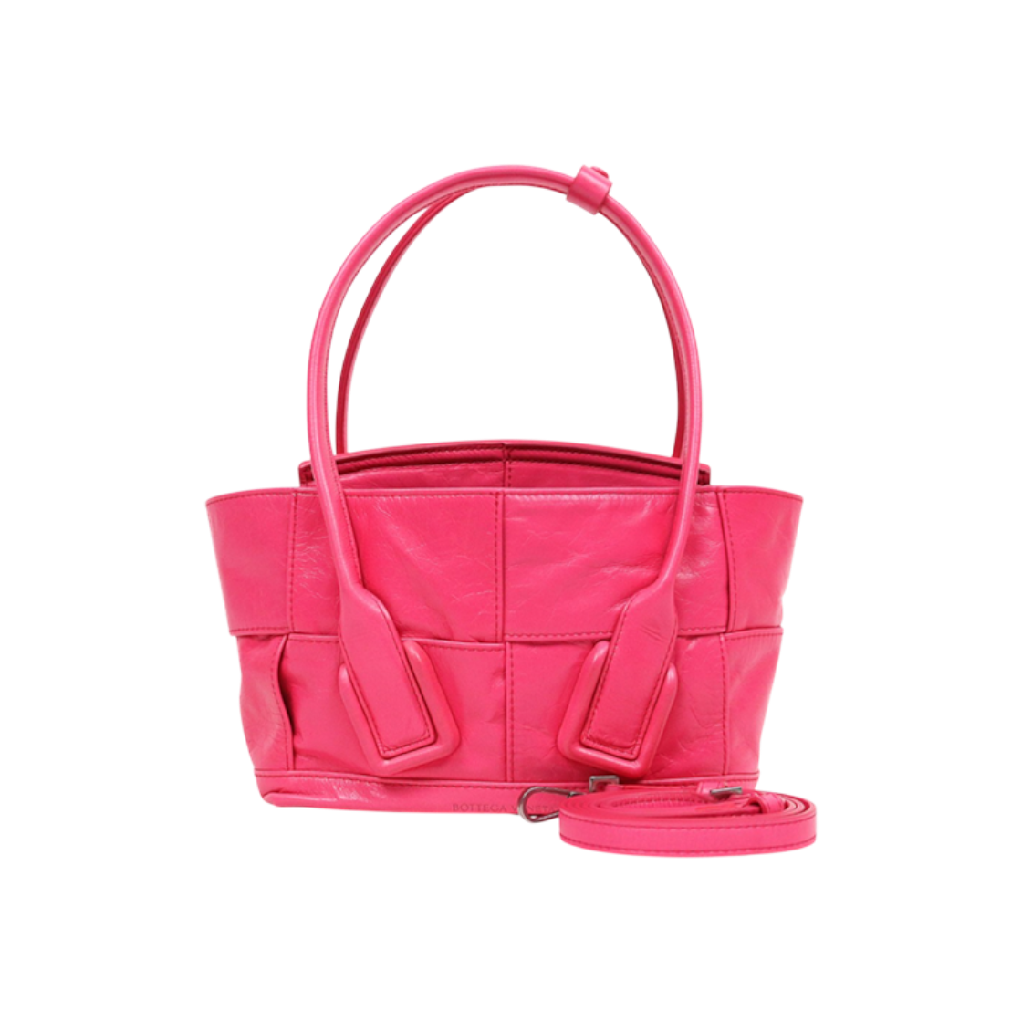보테가베네타 미니 핑크 아르코 토트백 C-A51989(Bottega Veneta Mini Pink Arco Tote Bag C-A51989) - 1