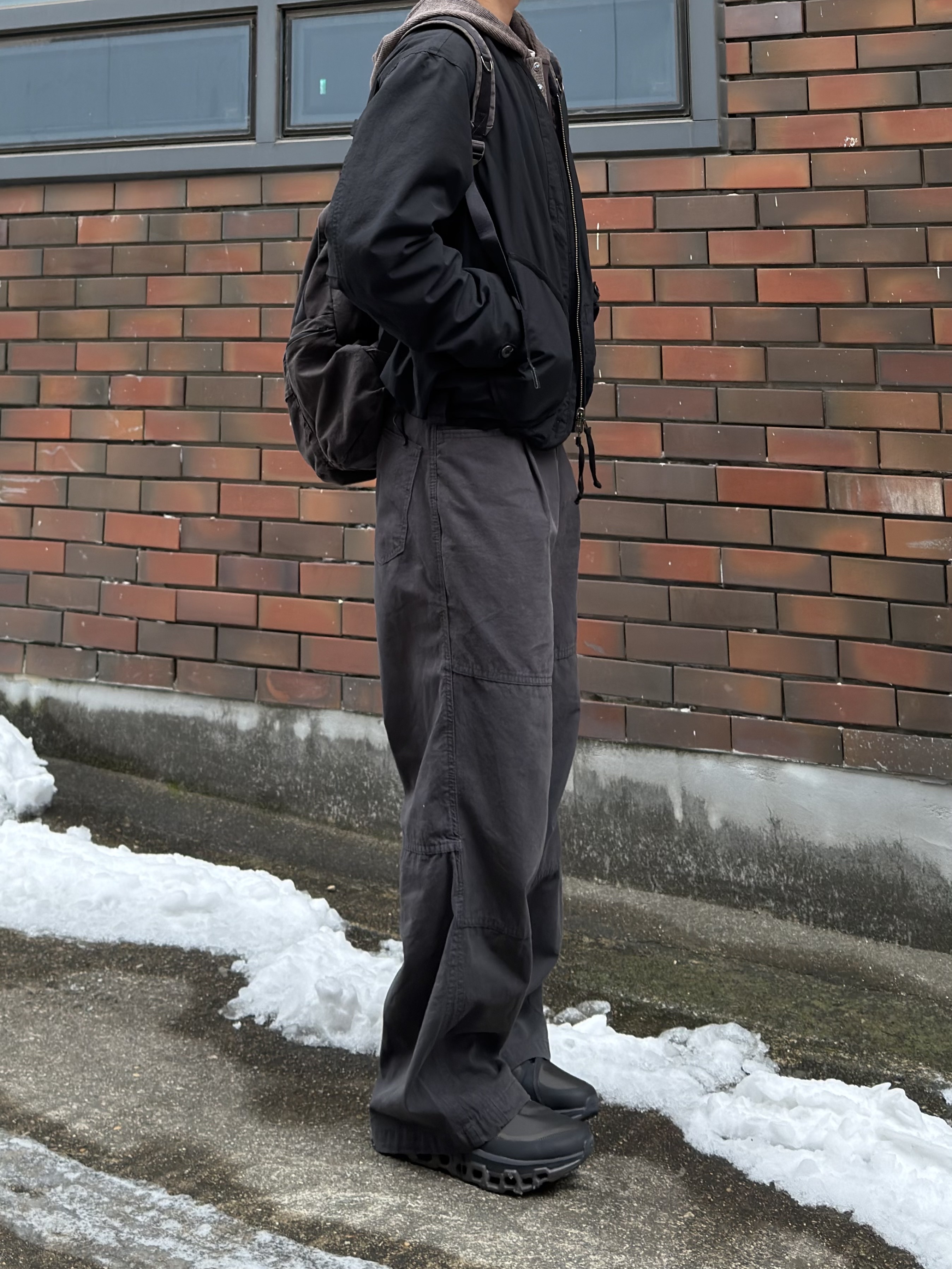 On Running x Post Archive Faction (Paf) Cloudmonster 2 Thorn Brown 착용 스타일 - 6