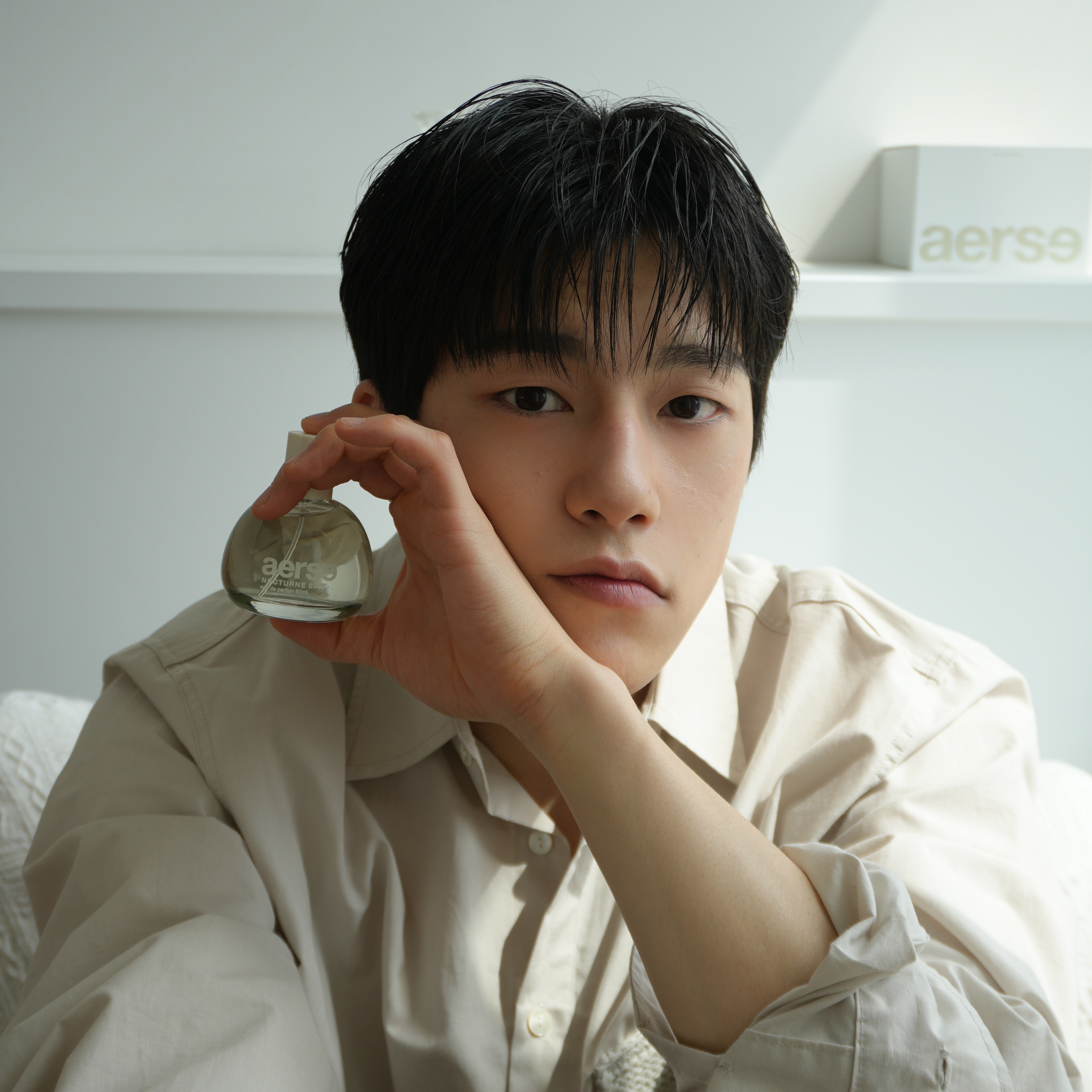 [KREAM 단독] aerse Nocturne 07 Eau de Parfum 50mL 착용 스타일 - 1