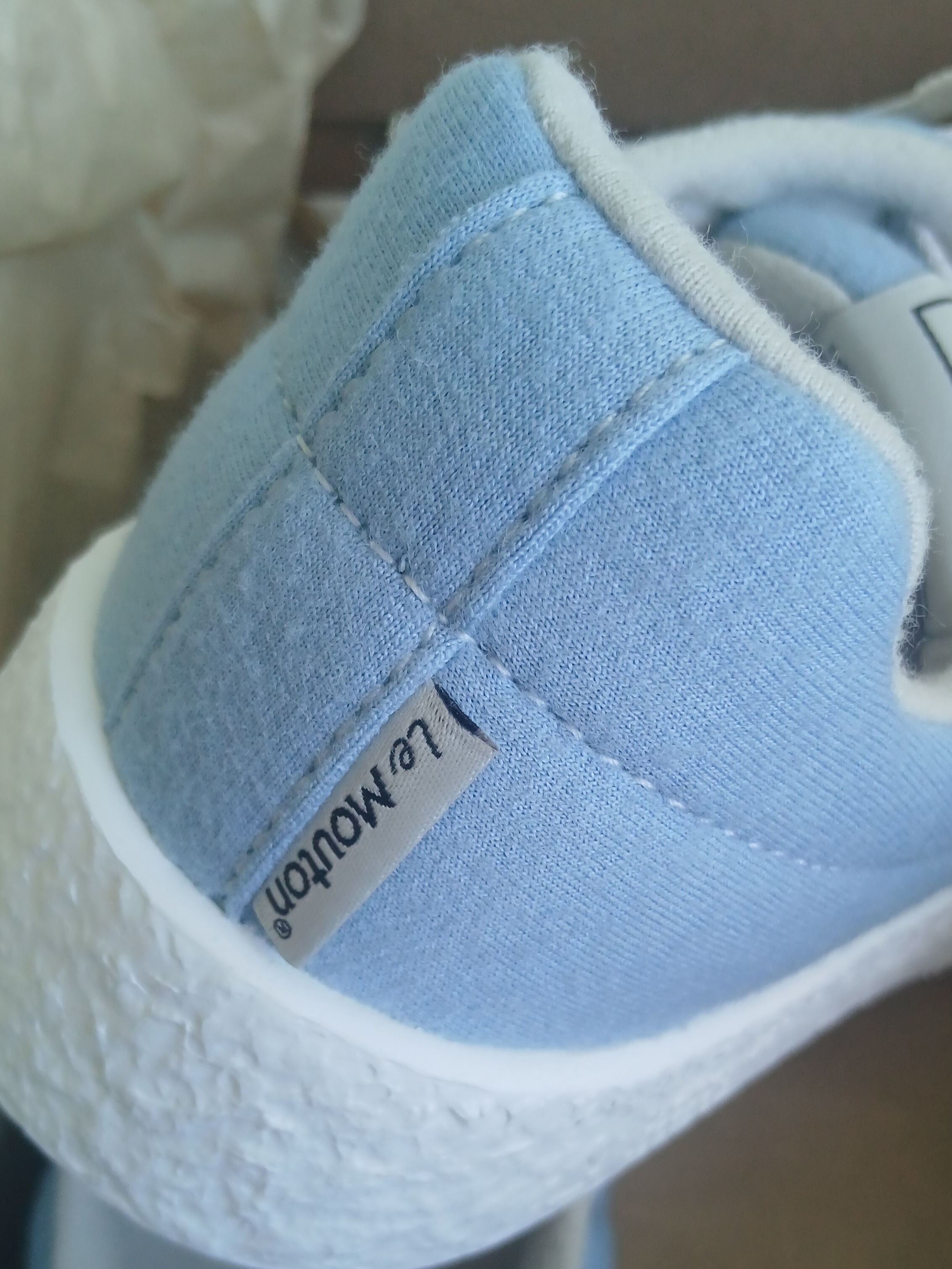 [6% 적립] LeMouton Mate Lightblue 착용 스타일 - 4