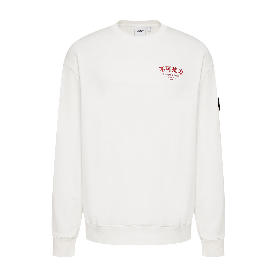 유에프씨 스포츠 불가항력 릴렉스핏 맨투맨 화이트 U2SWX1302WH(UFC SPORT Undeniable Force Relaxed Fit Sweatshirt White) - 3