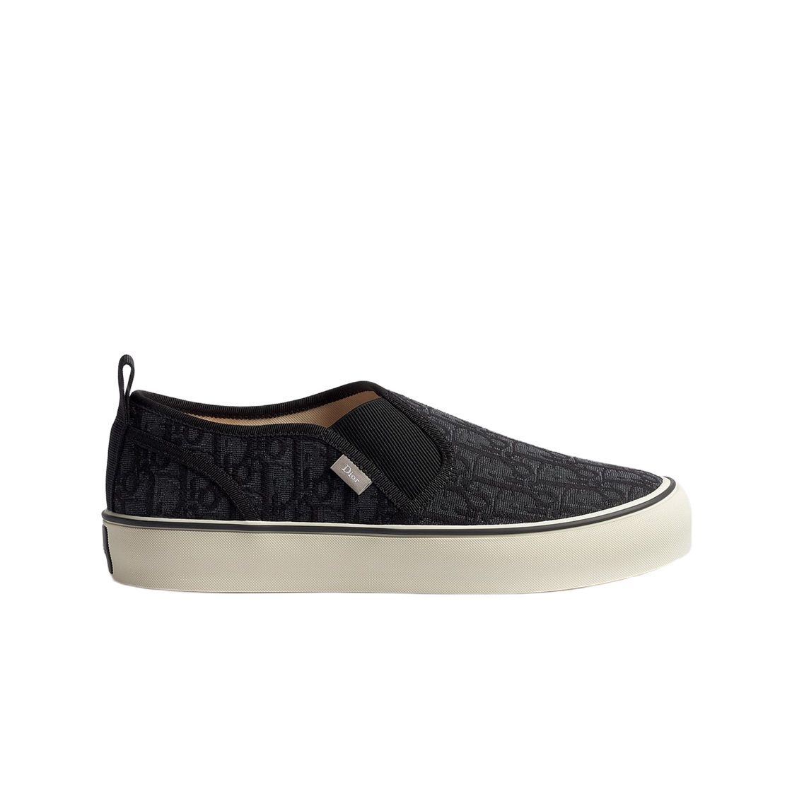 3SN359ZSA-H960 Dior Soltwind Slip-On Sneaker Dior Oblique Jacquard Black