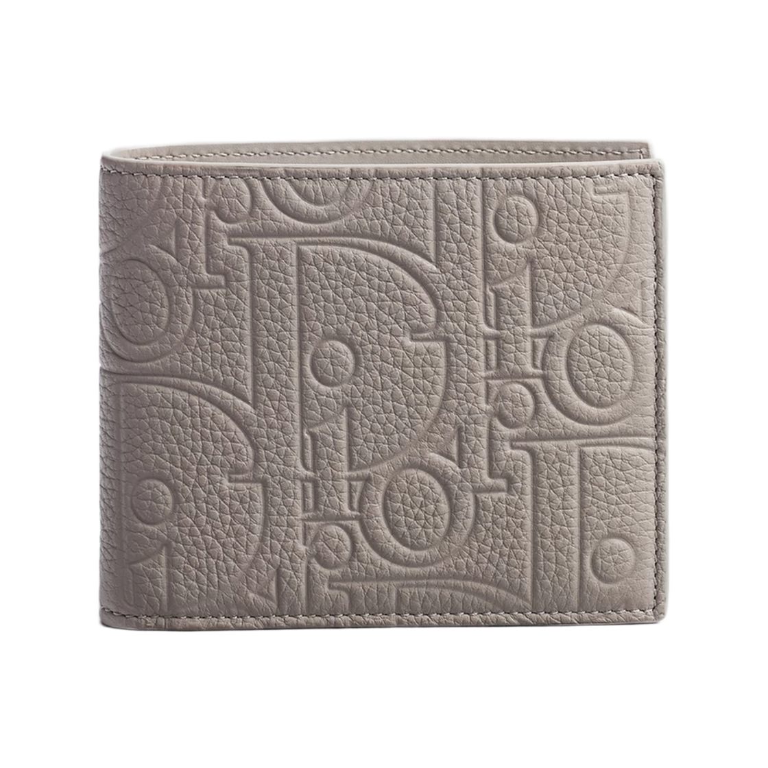 2ESBH096MLM-H00G Dior Wallet Dior Gravity Calfskin Trianon Gray