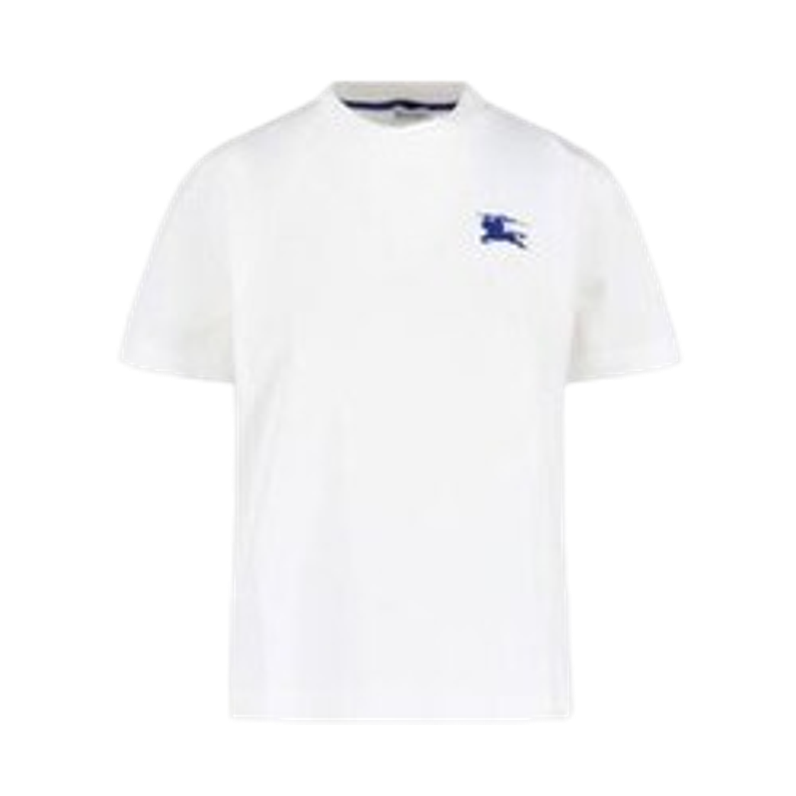 8111948 (W) Burberry EKD Embroidered T-Shirt Salt White