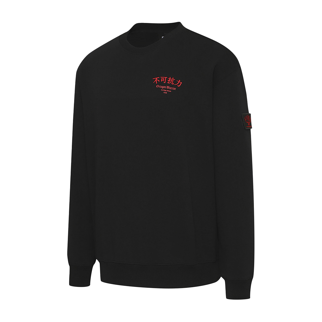 유에프씨 스포츠 불가항력 릴렉스핏 맨투맨 블랙 U2SWX1302BK(UFC SPORT Undeniable Force Relaxed Fit Sweatshirt Black) - 2