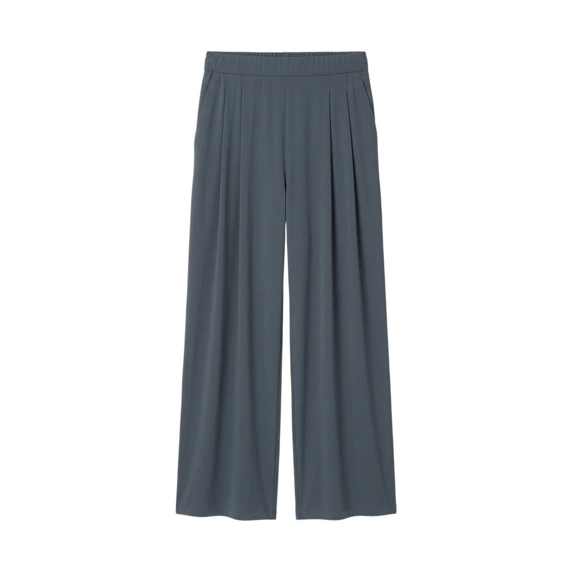 474481-08 (W) Uniqlo Ultra Stretch Active Wide Pants Dark Gray - JP
