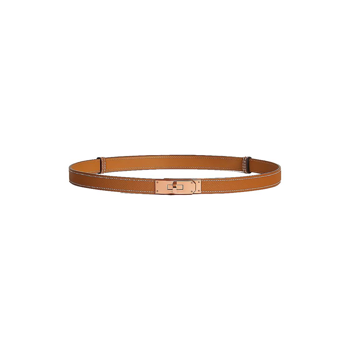 ITW94QUOE679 Hermes Kelly 18 Appson Gold Rose Gold Belt H069853CD37