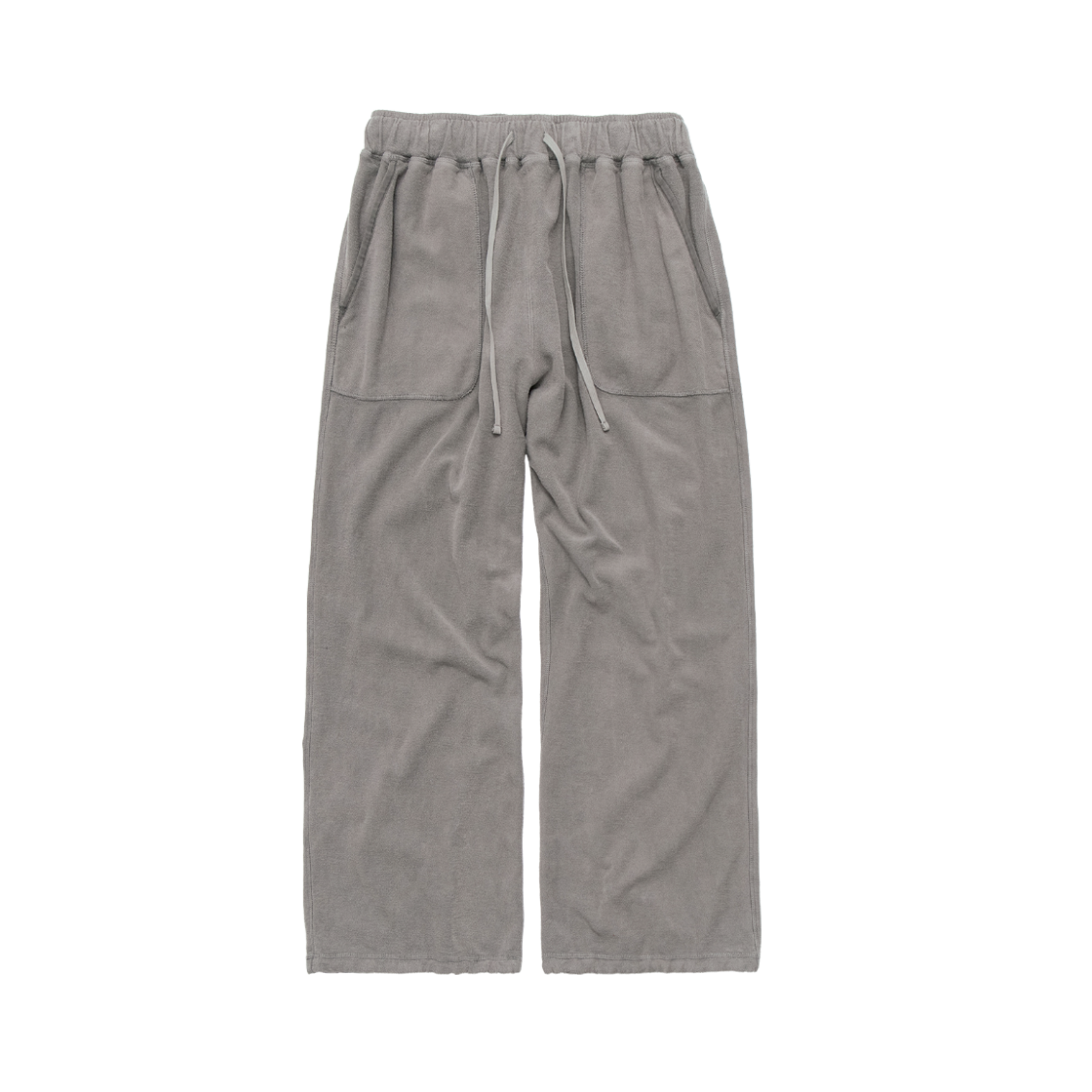 폴리테루 커버 스티치 스웨트팬츠 베이지(Polyteru Cover Stitch Sweat Pants Beige)