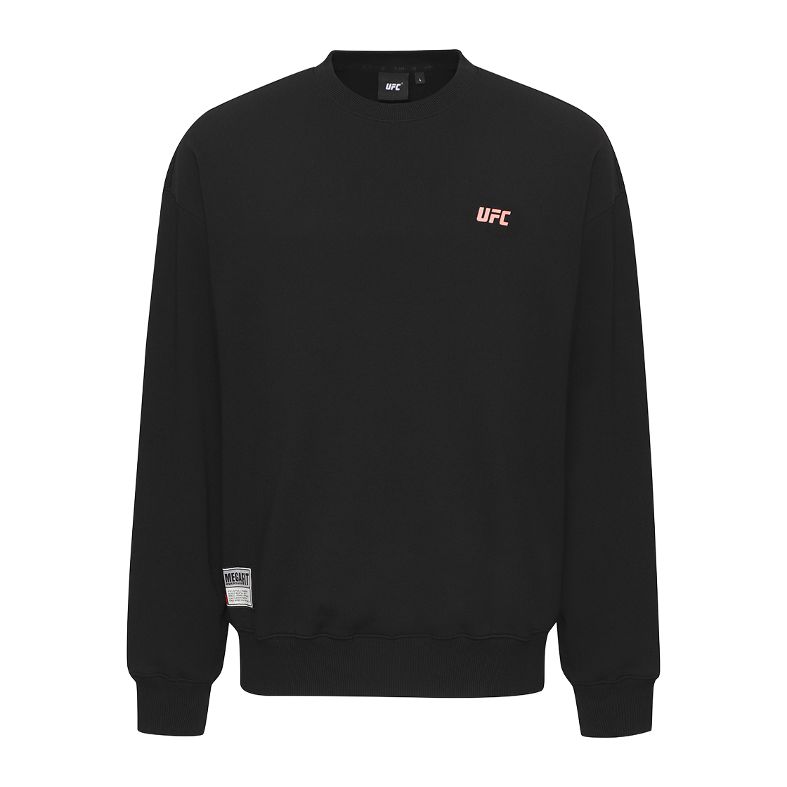 유에프씨 스포츠 고딕 메가핏 맨투맨 블랙 U2SWX1104BK(UFC SPORT Gothic Mega Oversized Fit Sweatshirt Black) - 3