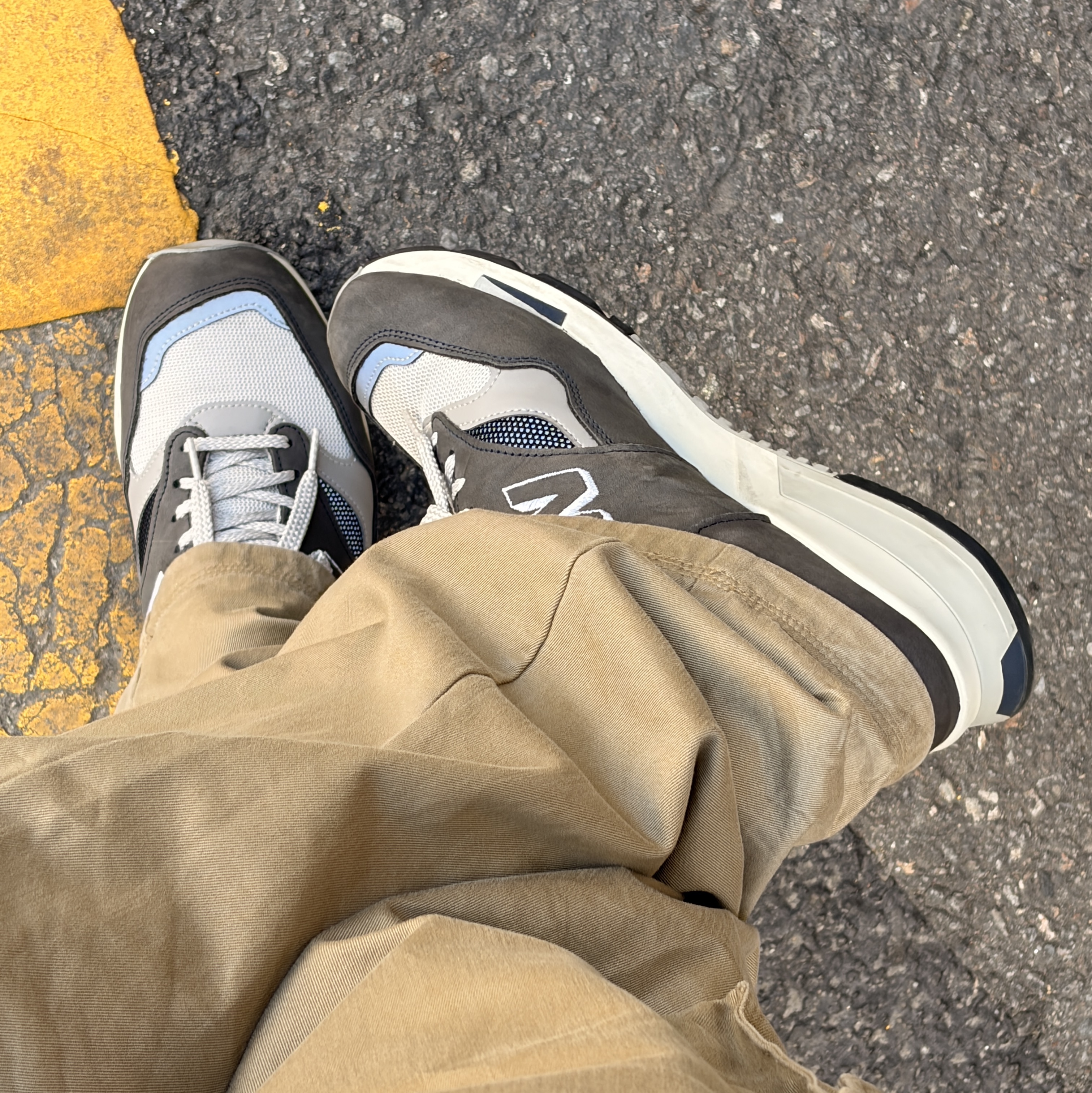 New Balance 1500 Made in UK 35th Anniversary Grey 착용 스타일