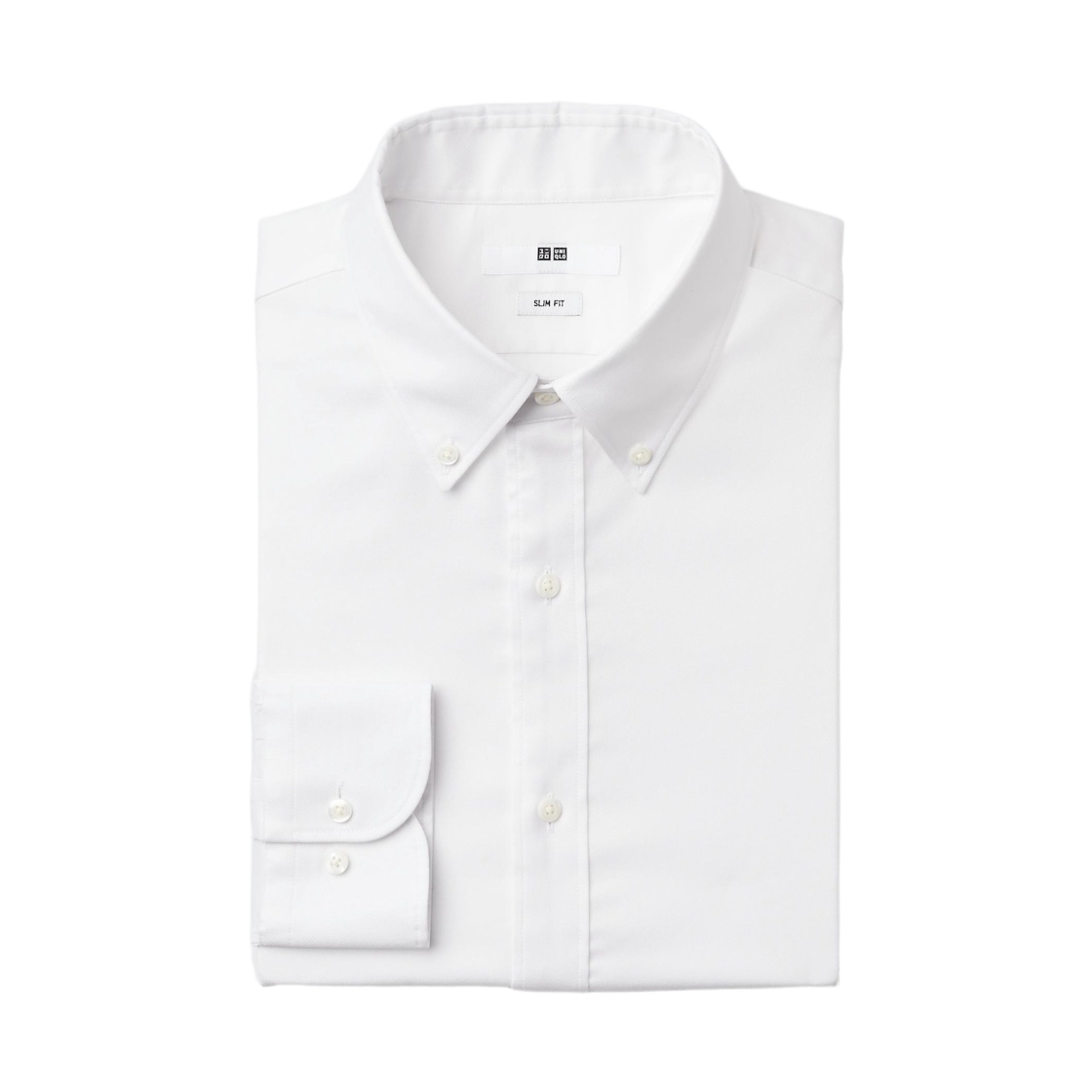 유니클로 파인 클로스 옥스포드 버튼 다운 슬림 셔츠 화이트 - JP(Uniqlo Fine Cloth Oxford Button Down Slim Shirt White - JP) - 2
