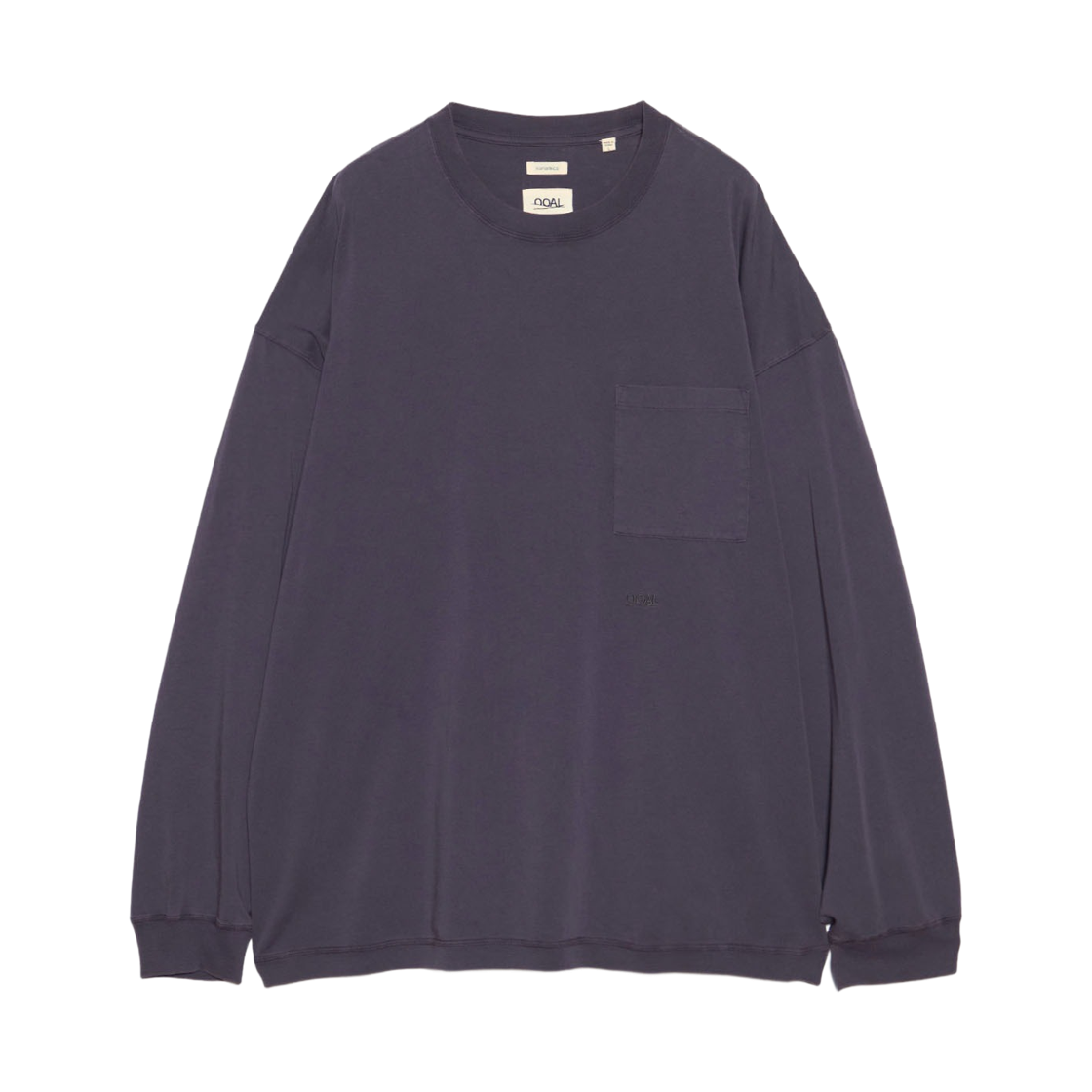 S26ST015 Nanamica OOAL Pocket LS T-Shirt Vintage Navy