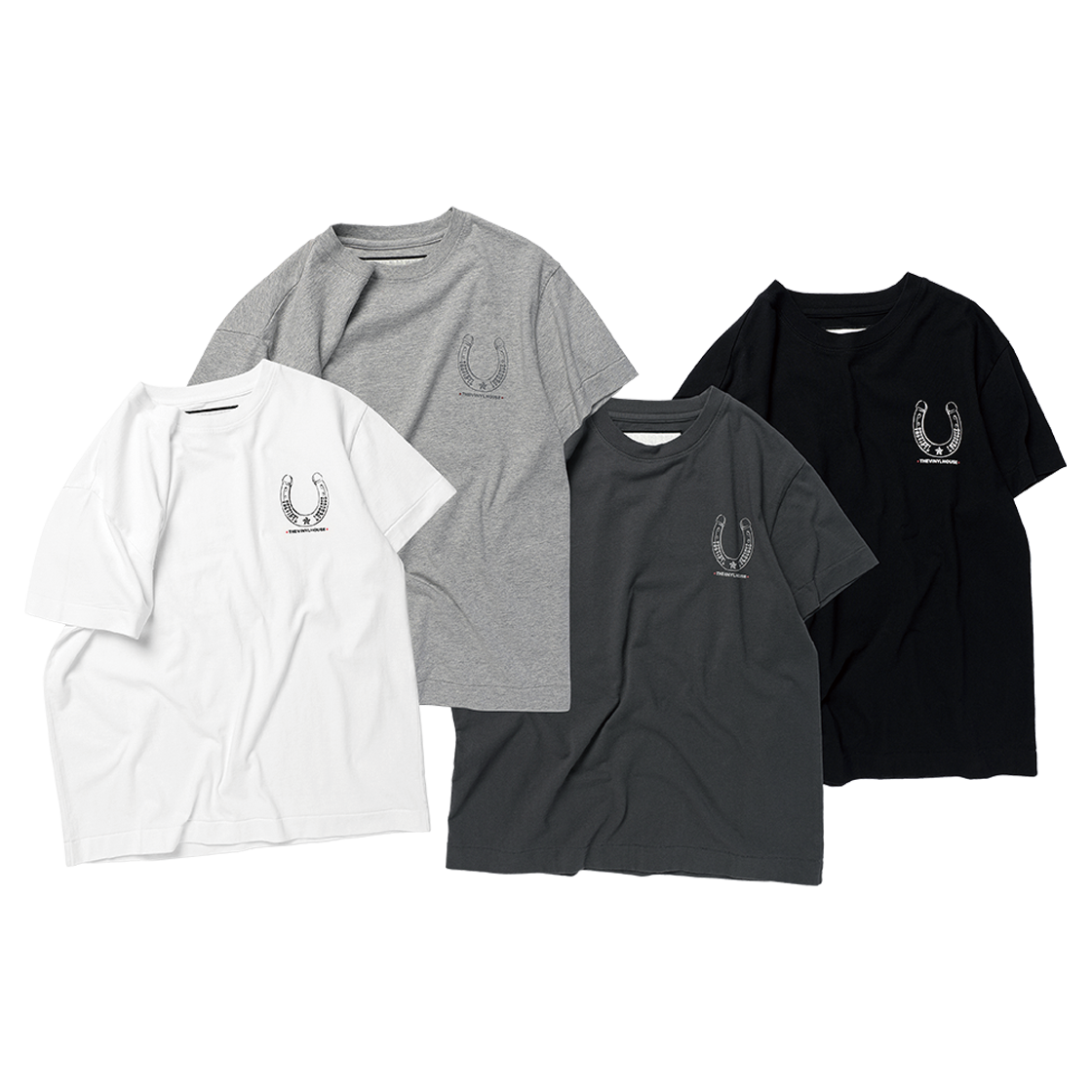 더바이닐하우스 럭키 하우스 티 화이트(Thevinylhouse Lucky House Tee White) - 4