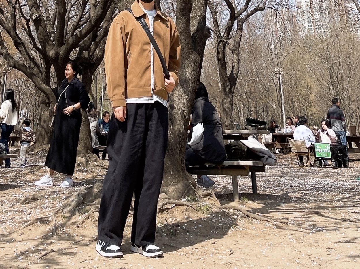 Jordan 1 Mid SE ASW Black 착용 스타일