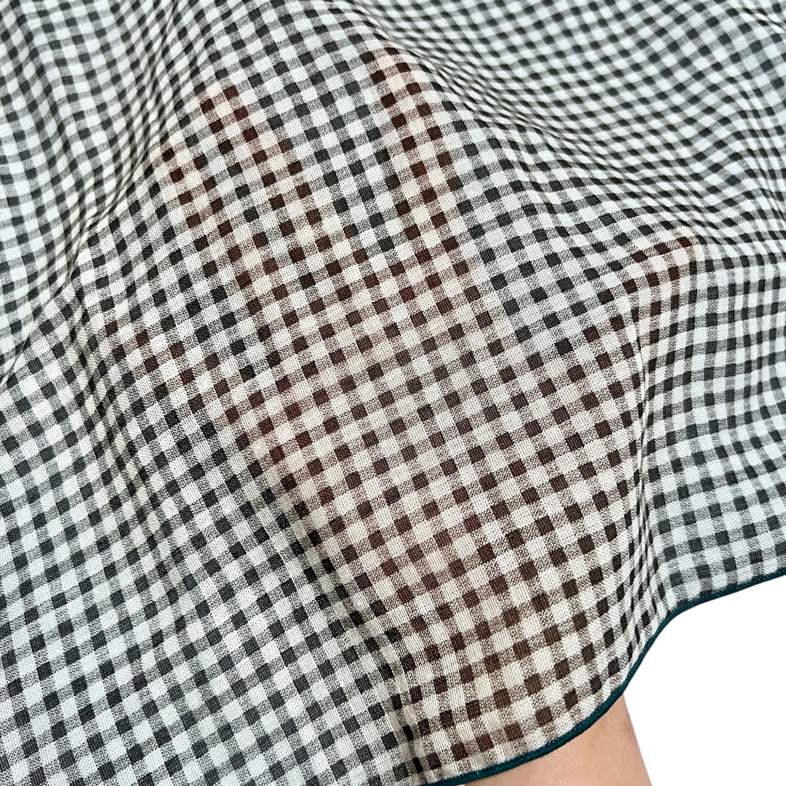 원사이즈핏츠올 가든 스카프 차콜 올리브(onesizefitsall Garden Scarf Charcoal Olive) - 6