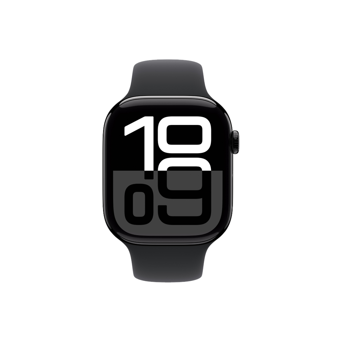 I5A3140690115 [B등급] Refurbished Apple Watch Series 10 46mm GPS Jet Black Aluminium Case with Sport Band Black
