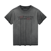 Thevinylhouse Faded Time Tee Charcoal