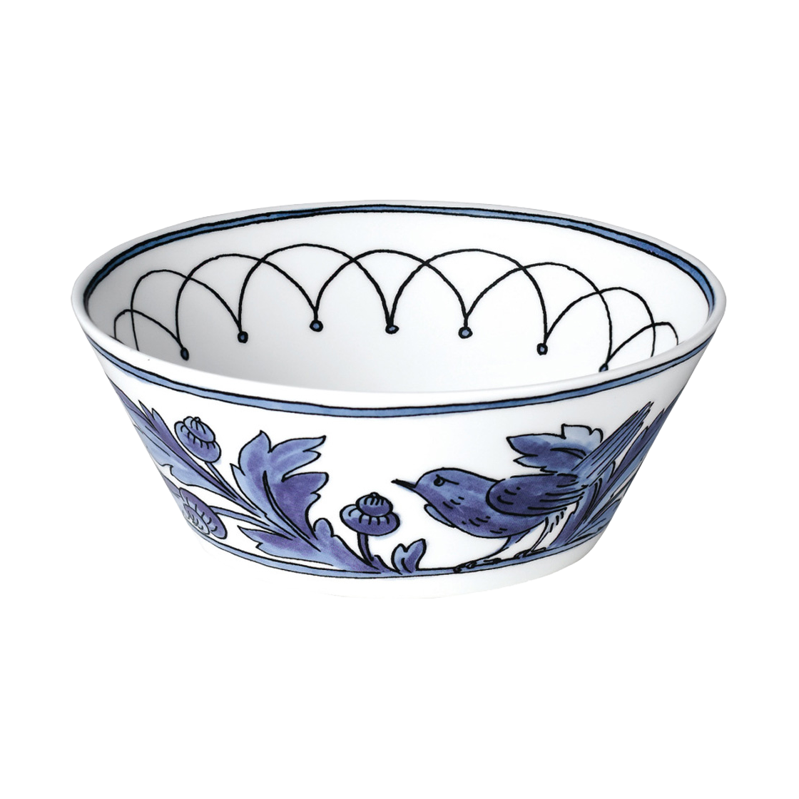415 TWIG NEWYORK Blue bird cereal bowl