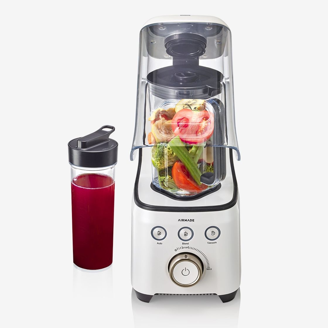 에어메이드 텀블러까지 진공해주는! 올인원 텀블러 일체형 멀티 블렌딕V 350V(AIRMADE All-in-One Vacuum Blender with Tumbler Blendiq V 350V) - 5