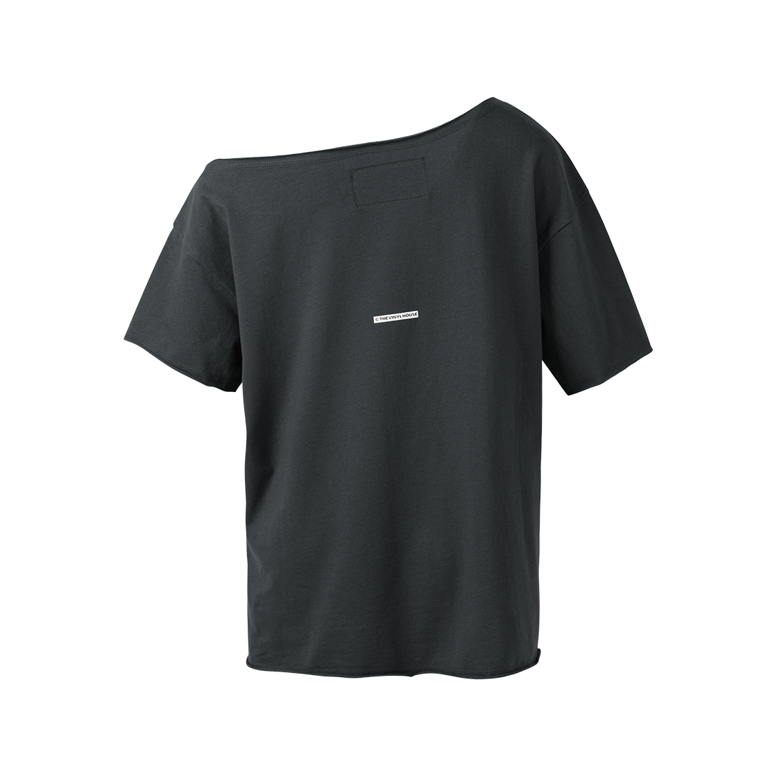 더바이닐하우스 컷오프 루즈 체인 티셔츠 차콜(Thevinylhouse Cut-Off Loose Chain Tee (W) Charcoal) - 3