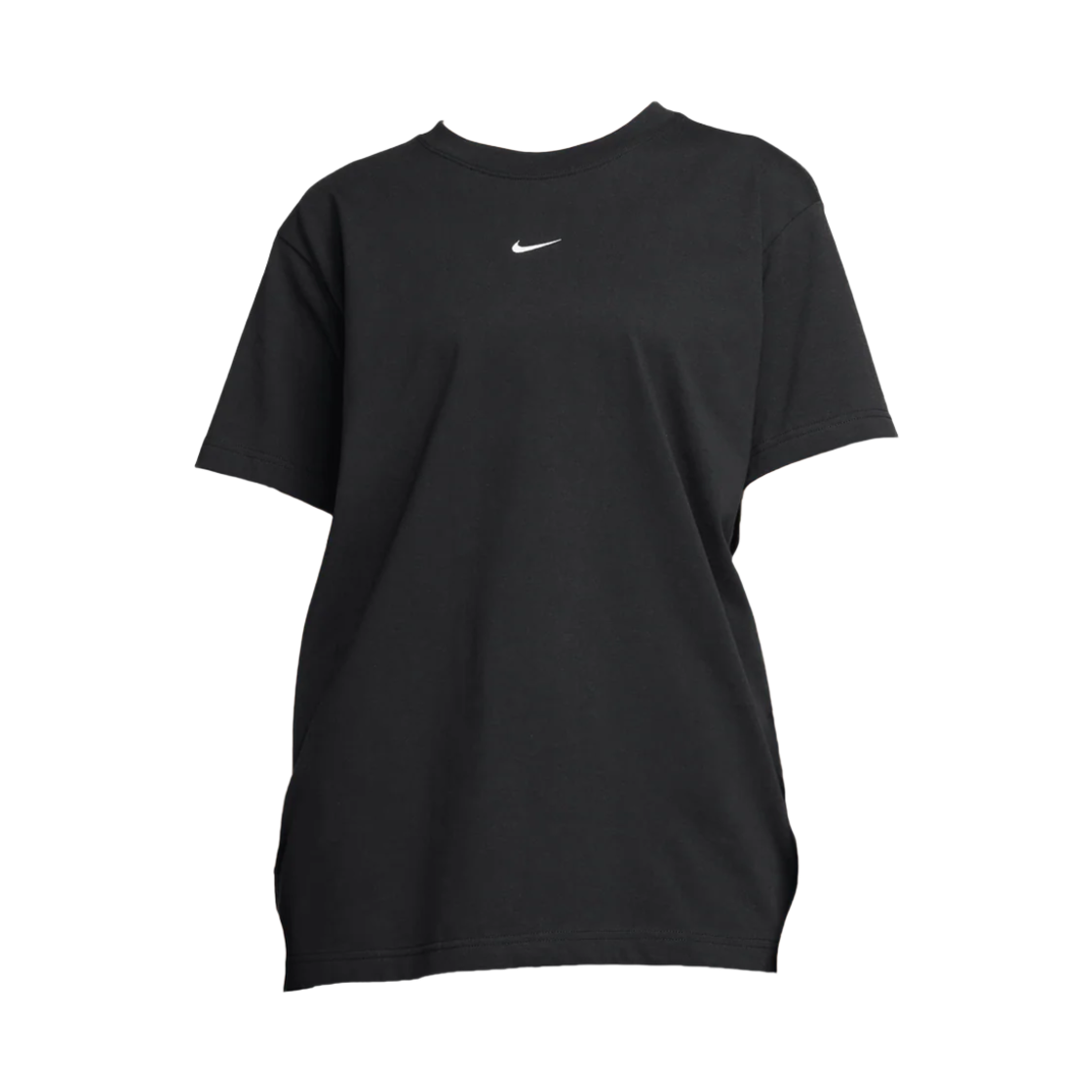 IH7602-010 (W)  NIke NSW Classic Oversized T-Shirt Black White - Asia