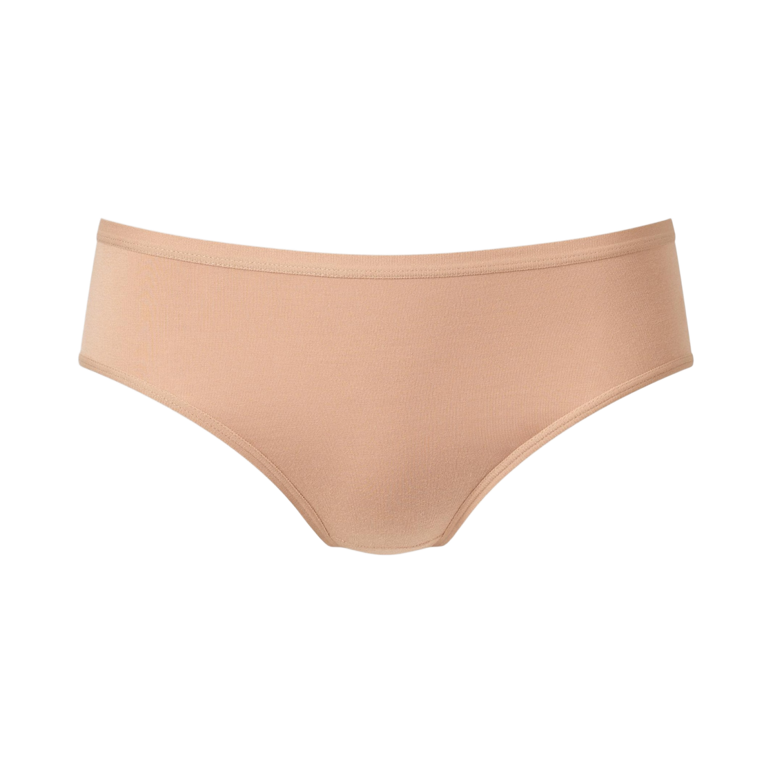 479201-34 (W) Uniqlo Soft Modal Middle Waist Brief Brown