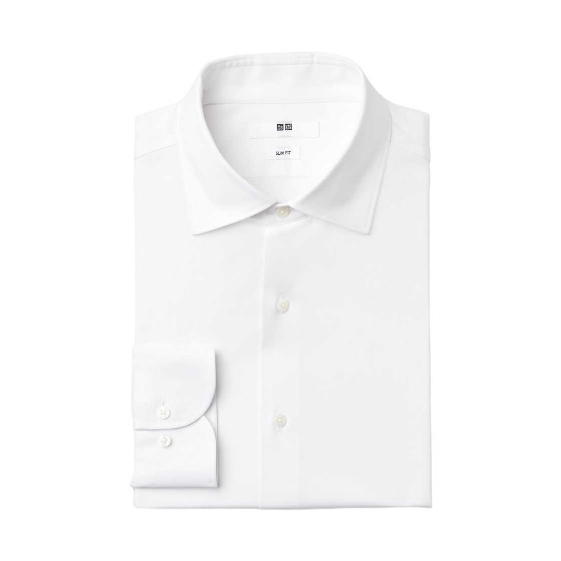 유니클로 파인 클로스 슬림 세미 와이드 셔츠 화이트 - JP(Uniqlo Fine Cloth Slim Semi-Wide Shirt White - JP) - 2