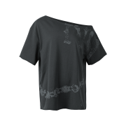 Thevinylhouse Cut-Off Loose Chain Tee (W) Charcoal