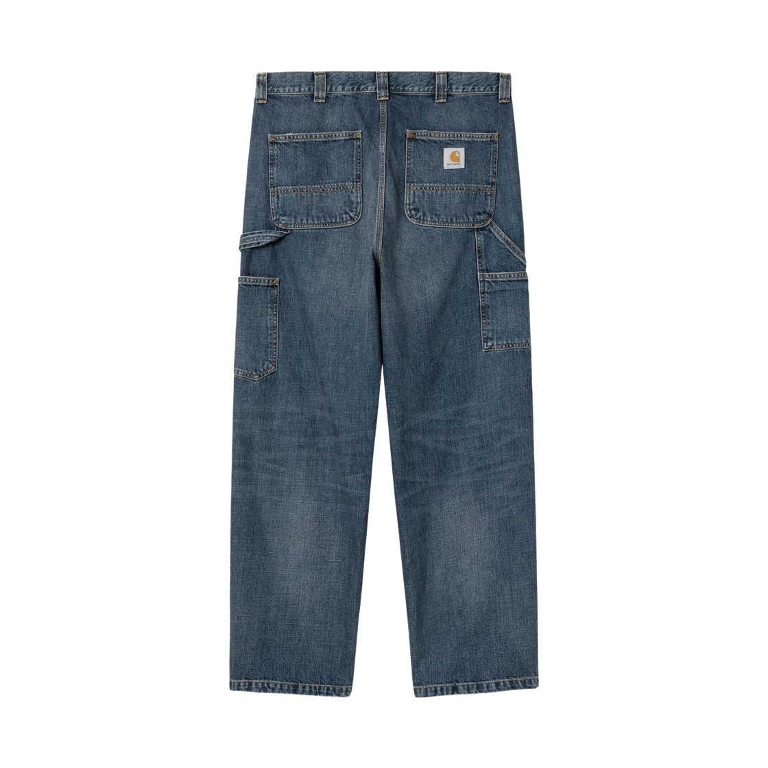 칼하트 WIP OG 더블 니 팬츠 블루 다크 유즈드 워시(Carhartt WIP OG Double Knee Pants Blue Dark Used Wash) - 2