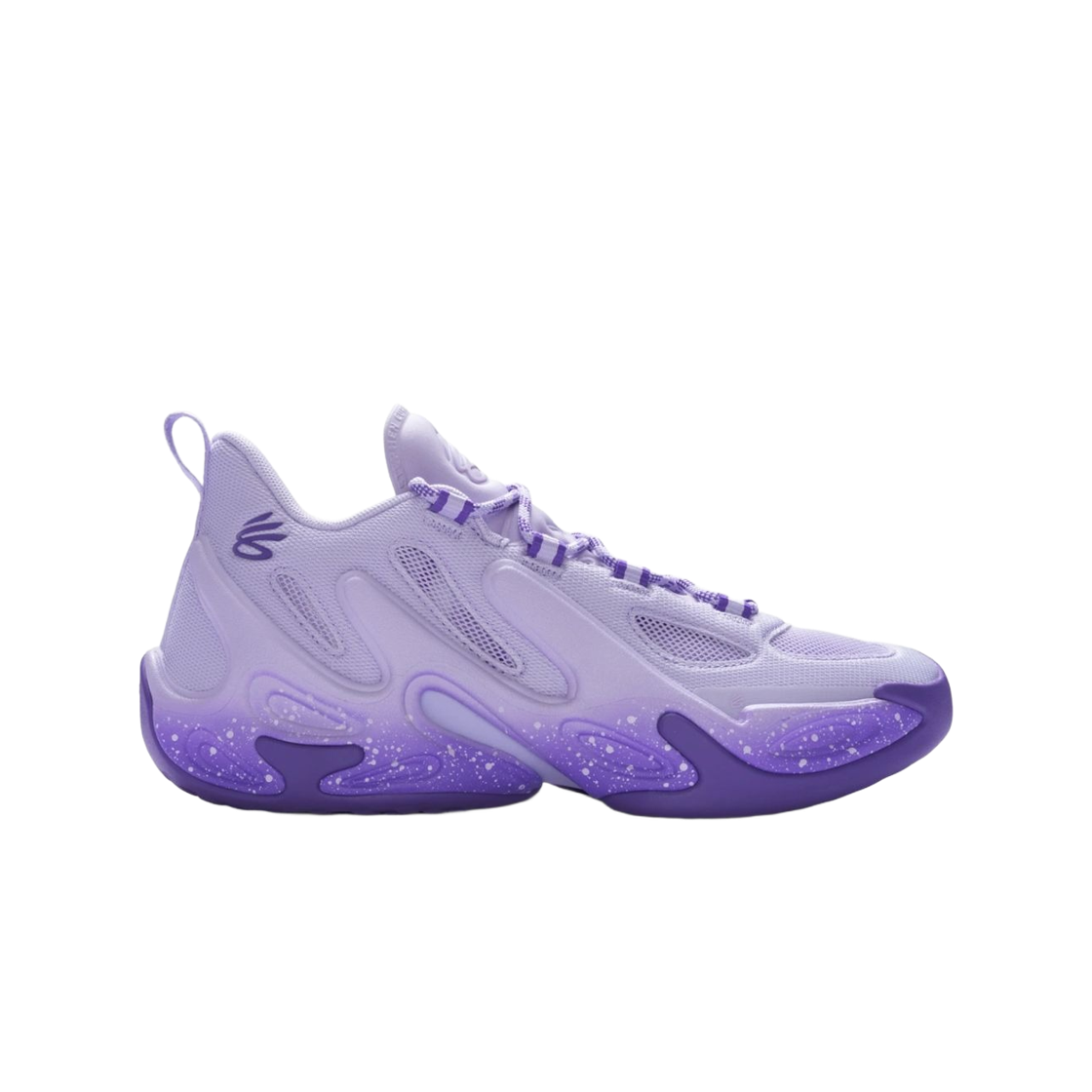 6015002-536 Under Armour Curry 13 AP Purple Crest Purple Pop