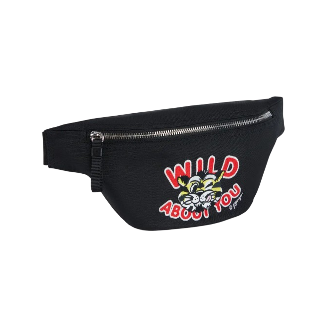 겐조 와일드 타이거 벨트백 블랙(Kenzo Wild Tiger Belt Bag Black)