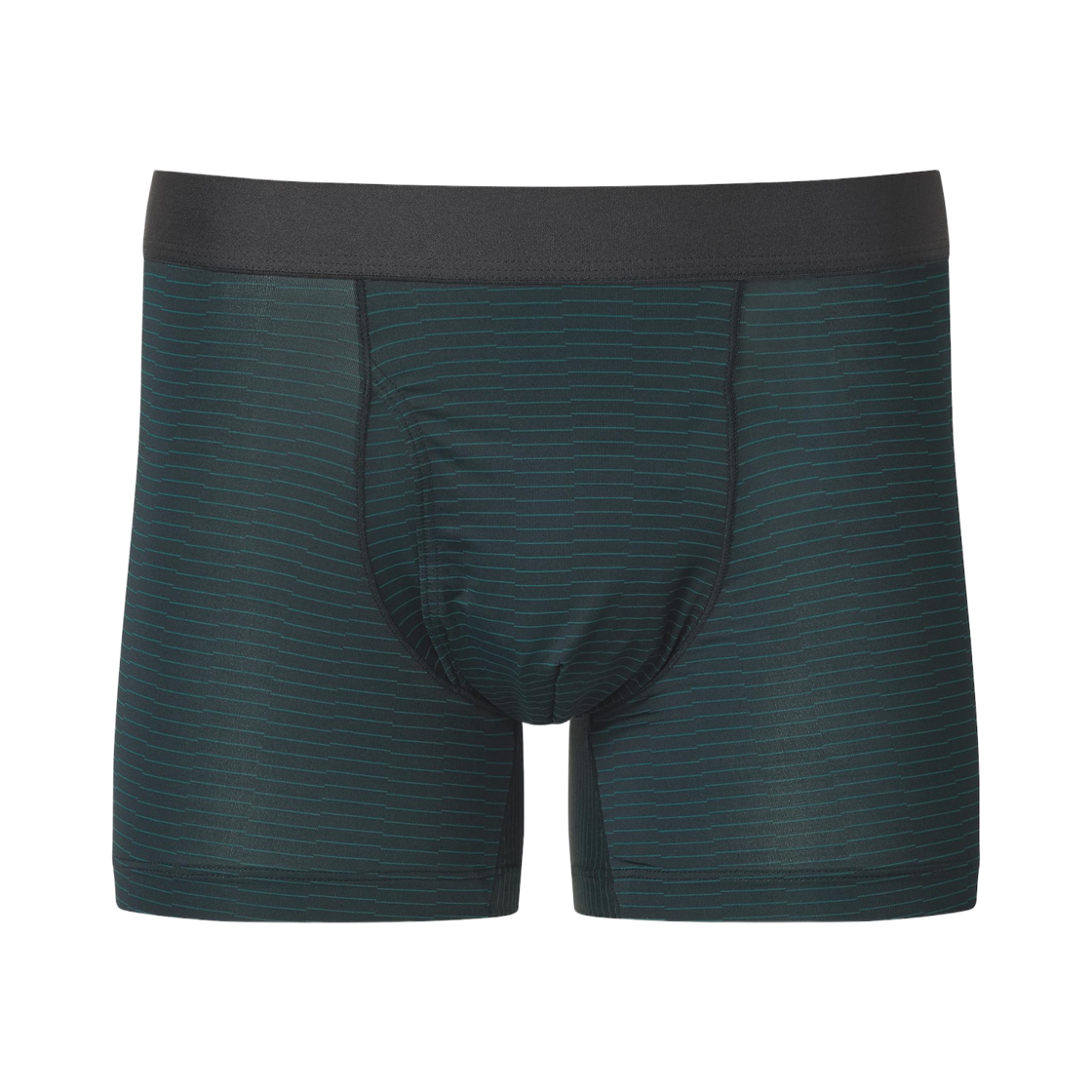 480997-09 Uniqlo Airism Print Boxer Brief Black