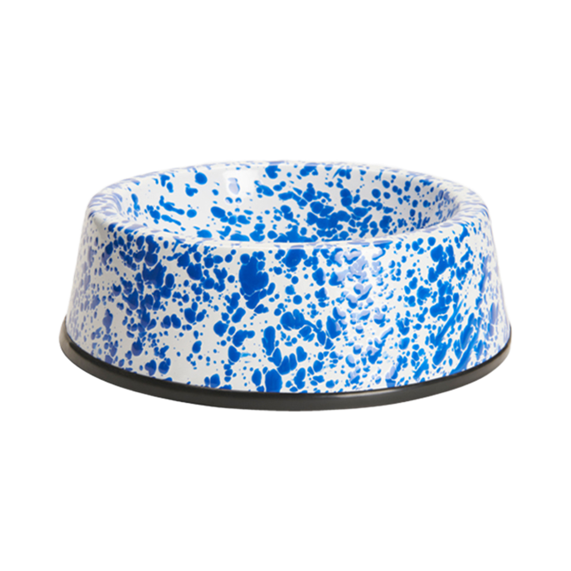 D64DBM CROW CANYON D64 Small Pet Bowl Blue Marble