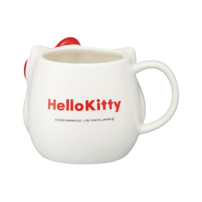 스케이터 헬로키티 도기 입체 머그컵 390ML(Skater Hellokitty Character Solid Mug Cup 390ML) - 3