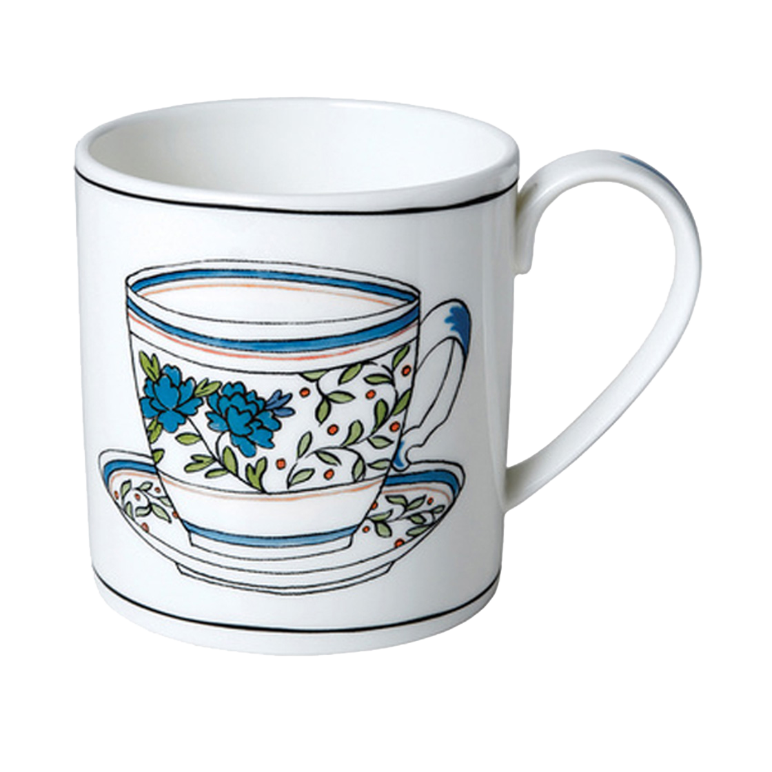 409 TWIG NEWYORK Bachelor button mug