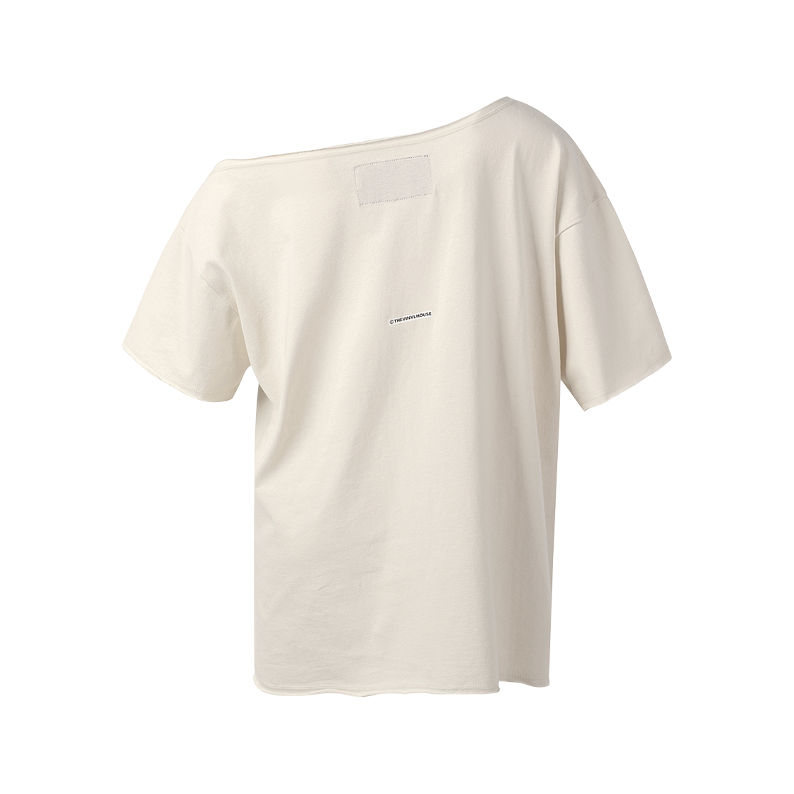 더바이닐하우스 컷오프 루즈 체인 티셔츠 베이지(Thevinylhouse Cut-Off Loose Chain Tee (W) Beige) - 3