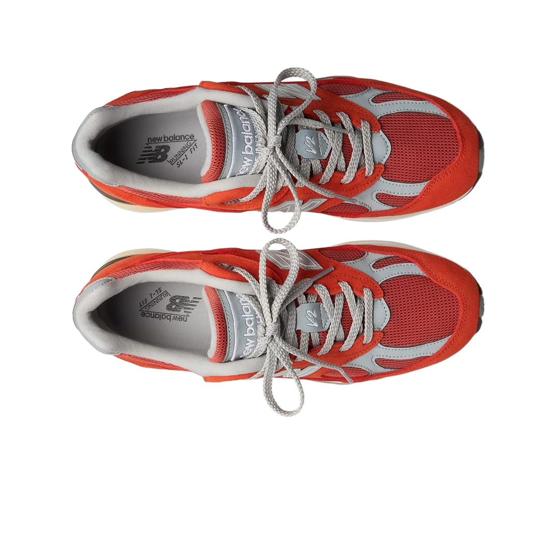 뉴발란스 991v2 메이드 인 UK 그르나딘 파이어 월(New Balance 991v2 Made in UK Grenadine Fire Whirl) - 2