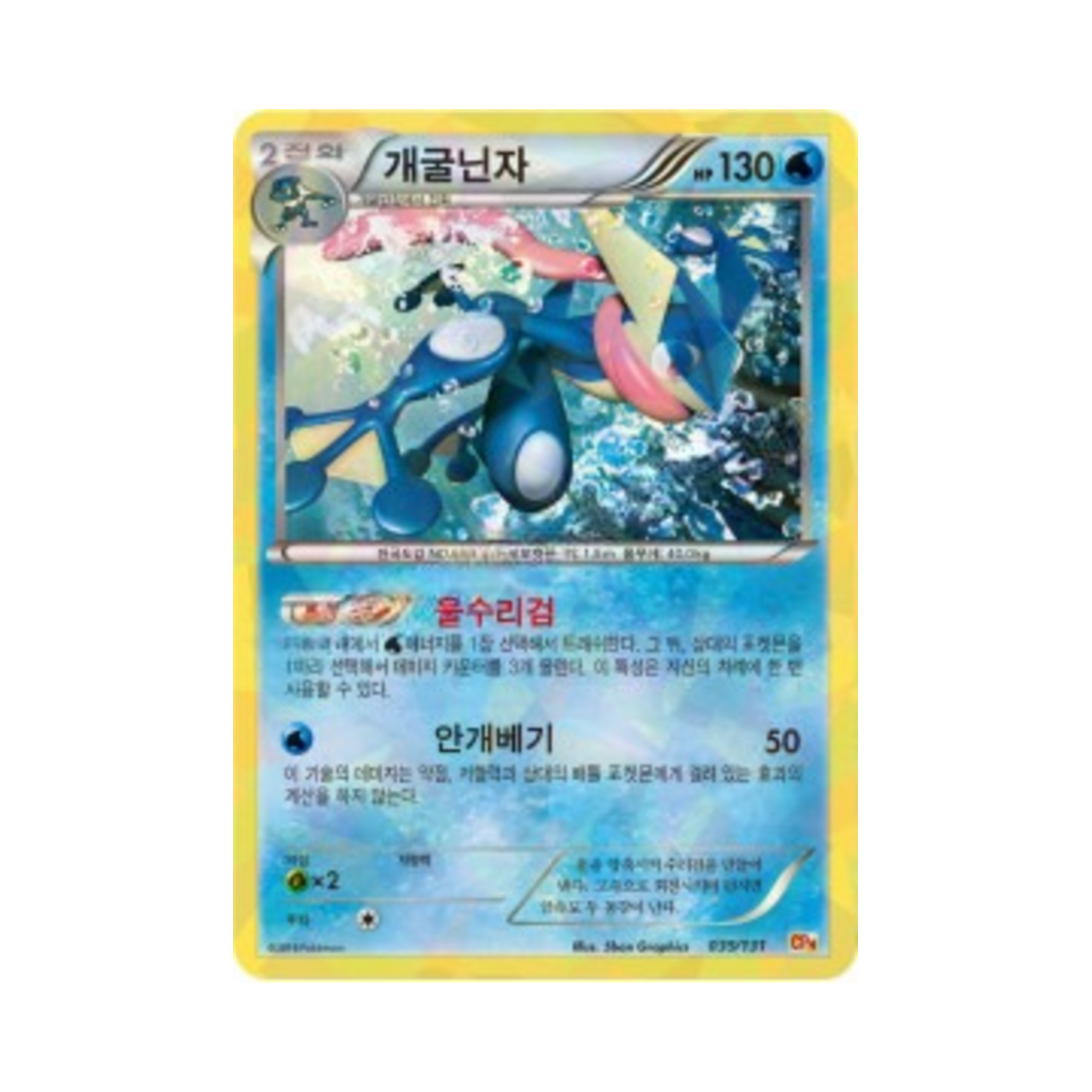 포켓몬 TCG 개굴닌자 프리미엄 챔피언팩 (한글판)(Pokemon TCG Greninja ex x M x Break Premium Champion Pack (Korean Ver.)) - 1