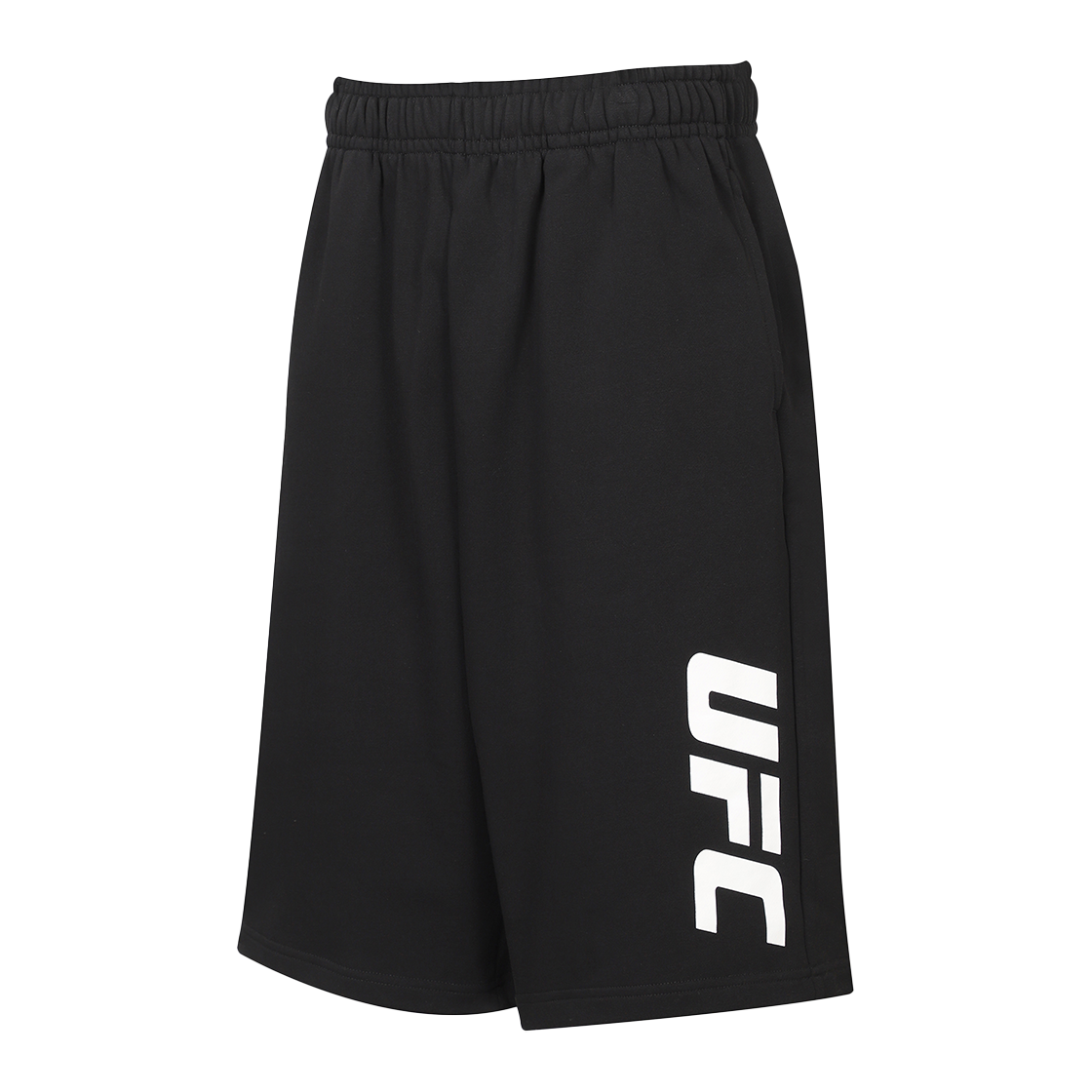 유에프씨 스포츠 빅로고 버뮤다 쇼츠 블랙 U2SPX2322BK(UFC SPORT Big Logo Mega Oversized Fit Bermuda Shorts Black)
