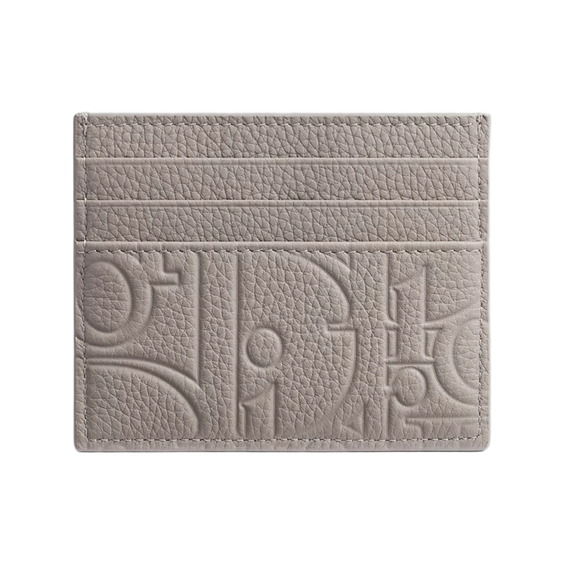 2ESCH206MLM-H00G Dior Card Holder Dior Gravity Calfskin Trianon Gray