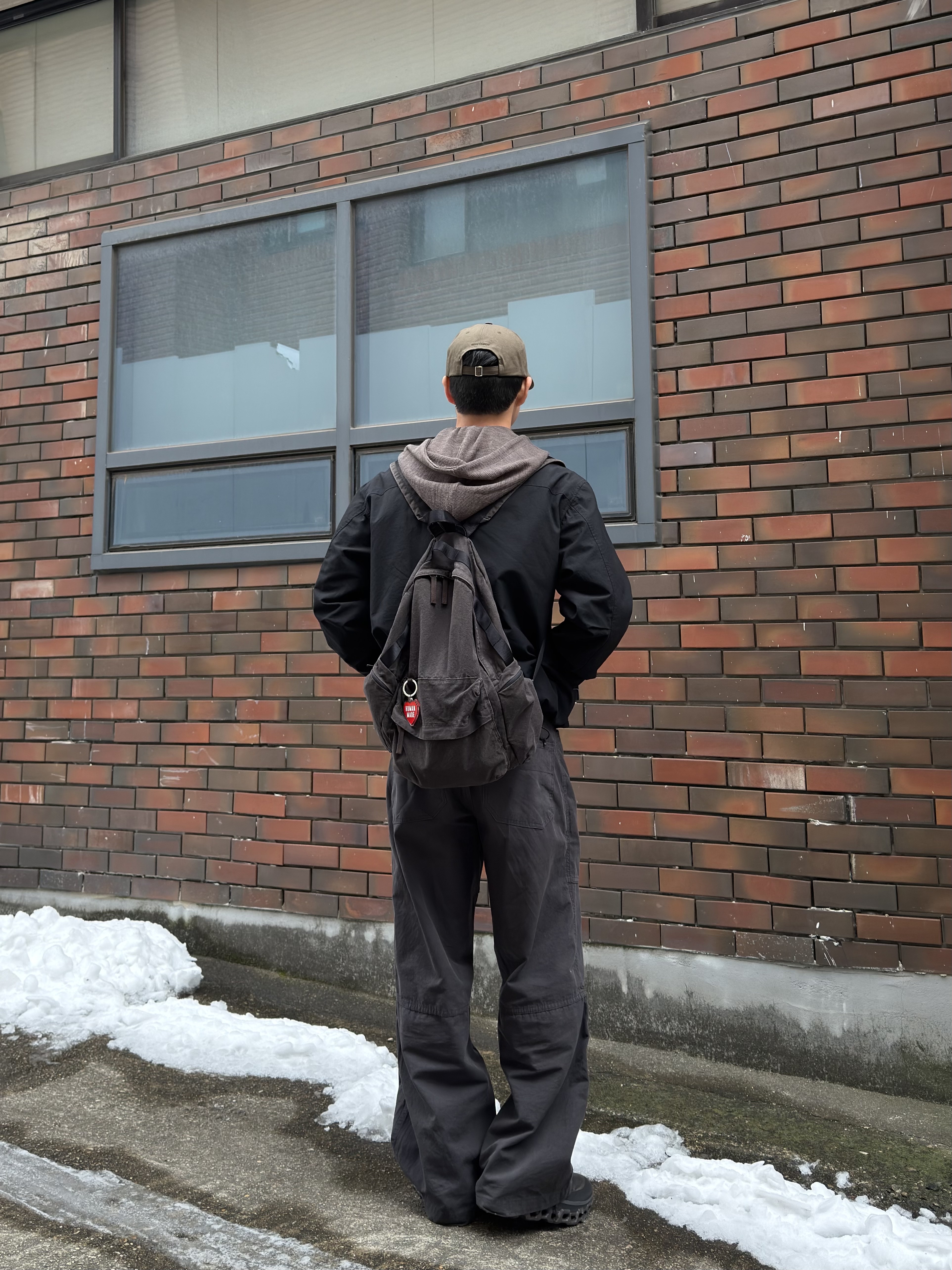 On Running x Post Archive Faction (Paf) Cloudmonster 2 Thorn Brown 착용 스타일 - 5